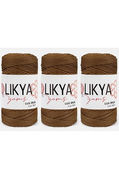 Eloy Likya Polyester Lux Macrame Κλωστή 100 Gr 3 ΤΕΜ