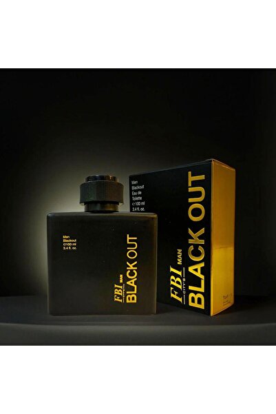 FBI Erkek Parfüm 100 Ml Black Out P8904 Black
