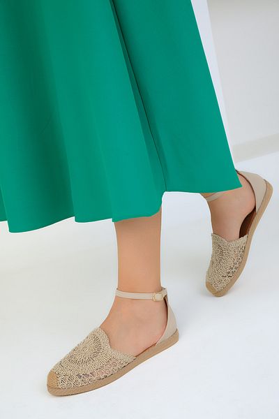 SOHO Beige Women's Sandals 18974