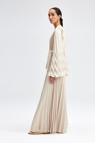 Touché Privé BOL UJJÚ RASZTOZOTT NADRÁG ÉS UJJÚ RÉSZLETES RENDEZETT KIMONÓ