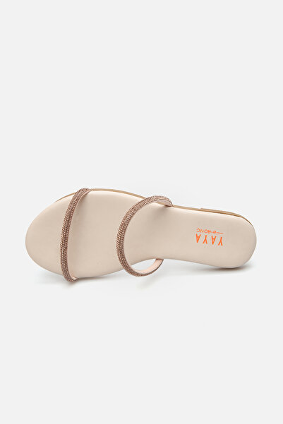 Yaya by Hotiç Beige Women's Slippers 01TEY269810A310