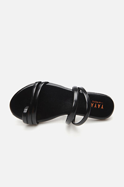 Yaya by Hotiç Black Women's Slipper 01TEY269740A100