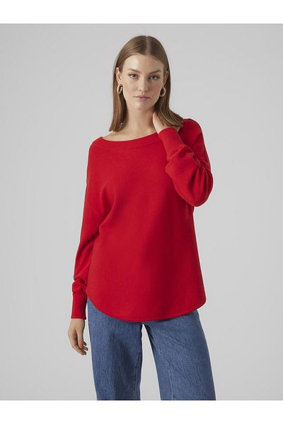 Vero Moda Strickpullover VMNANCY LS KAYIKYAKA PULLOVER GA EXC