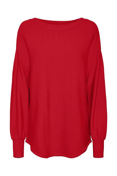 Vero Moda Strickpullover VMNANCY LS KAYIKYAKA PULLOVER GA EXC