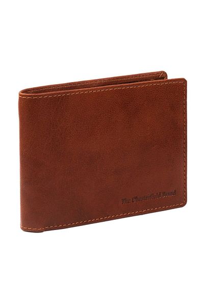 The Chesterfield Brand Antique Buff Wallet RFID protection Leather 12.5 cm