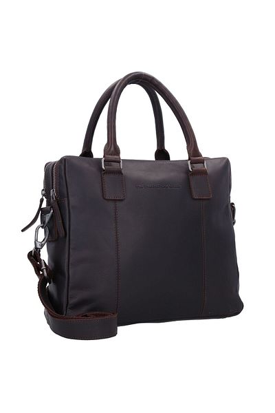 The Chesterfield Brand Tvárový počítač Santiago Aktentasche Leder 32 cm