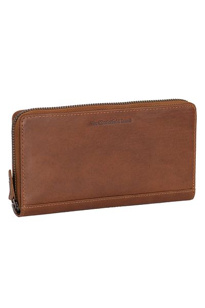 The Chesterfield Brand Wax Pull Up Wallet RFID protection Leather 19 cm
