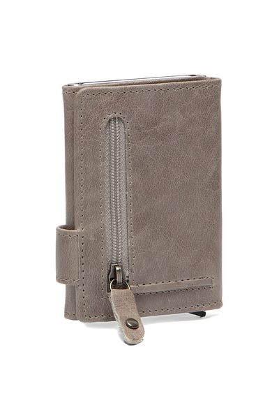 The Chesterfield Brand Antique Buff Credit card case RFID protection Leather 7 cm