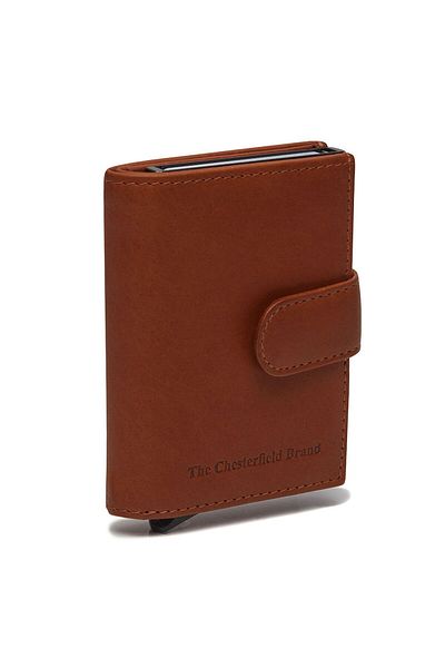 The Chesterfield Brand Leipzig Credit card case RFID protection Leather 7.5 cm