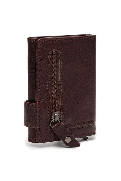 The Chesterfield Brand Antique Buff Credit card case RFID protection Leather 7 cm
