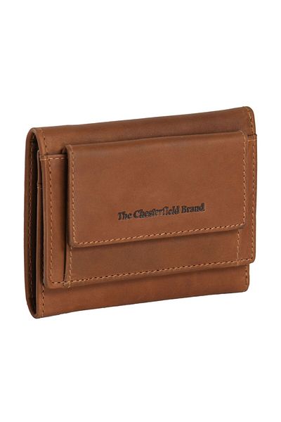 The Chesterfield Brand Wax Pull Up Wallet RFID protection Leather 11 cm