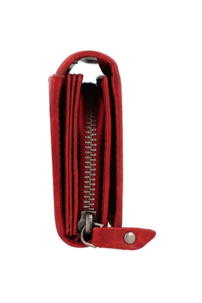 The Chesterfield Brand Antique Buff Wallet RFID protection Leather 18 cm