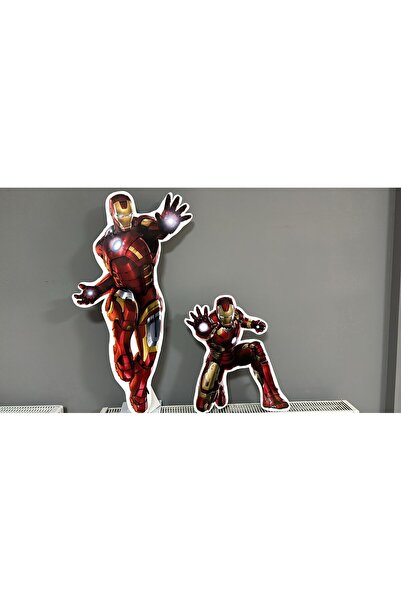 Kurt Reklam Dünyası Doğum Günü Konsepti Yaş Günü Demir Adam 5mm Dekota (KARTO...