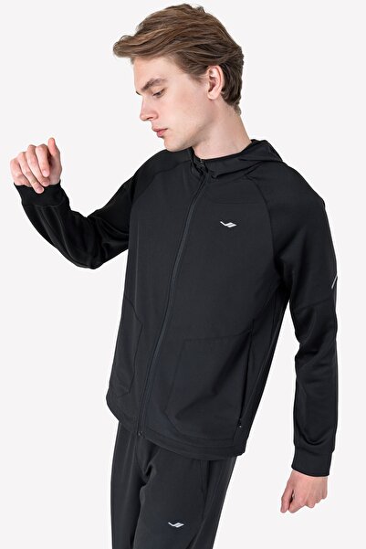 Lescon Erkek Fermuarlı Kapüşonlu Sweatshirt 23n-1115