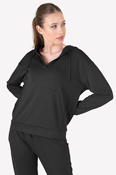 Lescon Γυναικείο φούτερ με κουκούλα 23n-2111