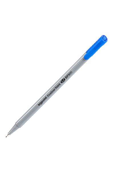 Bigpoint Light Blue Fineliner - Box of 10