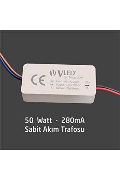 Genel Markalar 50W SABİT AKIM TRAFO AVİZE TRAFOSU ADAPTÖRÜ SABİT AKIM LED ADAPTÖRÜ
