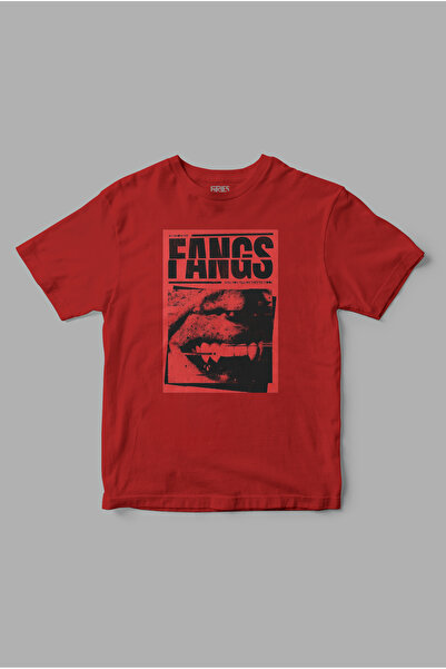 Gries Μπλουζάκι με στάμπα "Fangs".