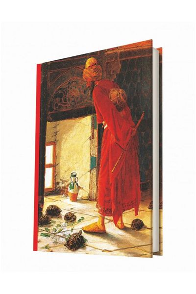 DEFFTER دفتر ملاحظات ذو غلاف صلب غير مبطن من Art Of World Turtle Trainer 96 ورقة