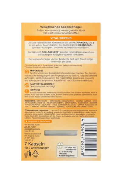 BALEA Vitamin C Moisturizing Concentrated Serum