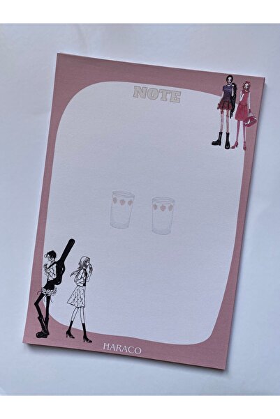 Hara Company نانا أنيمي مقاس A5 لوحة ملاحظات أنيمي