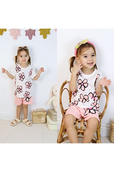 KAMİKAM Rochie fetita de sarbatoare de buna calitate cu pantaloni scurti din ...