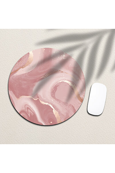riyaz Mouse Pad - Pembe Mermer