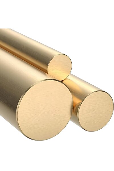 Avansan Pirinç Çubuk Yuvarlak Ø7 Mm 1 Mt