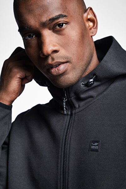 Lescon Erkek Fermuarlı Kapüşonlu Sweatshirt 22n-1108