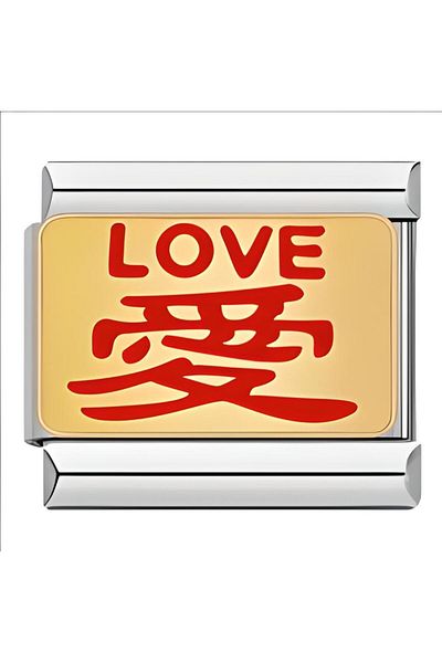 RoseCo00 Italian Steel Bracelet Charm