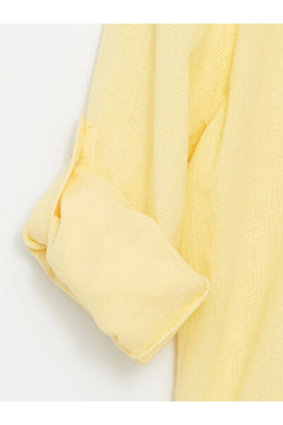 LC Waikiki Hakim Yaka Basic Uzun Kollu Erkek Çocuk Gömlek 23 Nisan Bayram S4AY94Z4