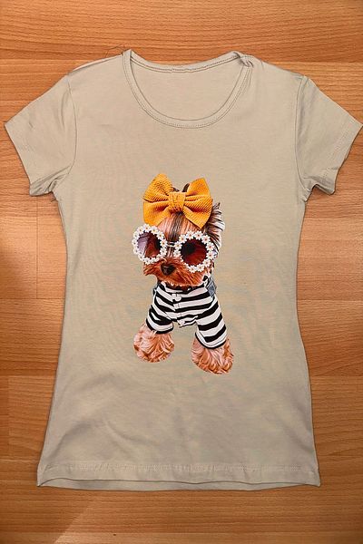 ÖYKÜ KİDS Tricou pentru fetiță cu model animal drăguț
