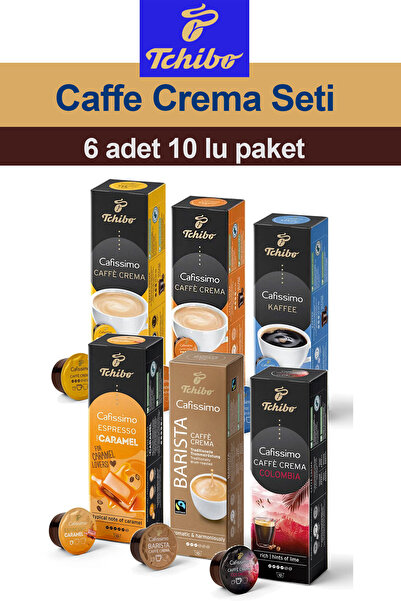 Tchibo Cafissimo 6'lı Kahve Seti 6x10 v2