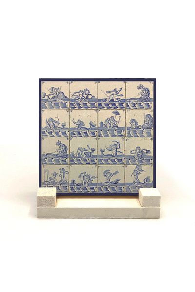Sadrazam Настолен плот с холандски мотив, 10x10 Kd-99