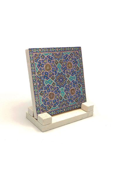 Sadrazam Friday Cami Chinili Imprimat Piatră Naturală Desktop 10x10 Kd-50