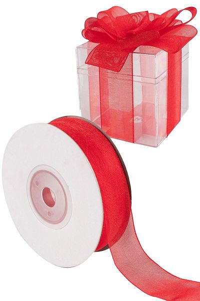 YENİ HEDİYELİK DÜNYAM Organza Ribbon 2 Centimeters 25 Meters