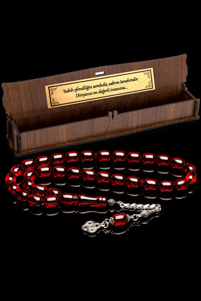 OTTOTESBİH Hediyelik Tesbih, Sıkma Kehribar Tesbih, Ateş Kehribar Tesbih