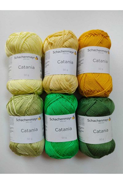 Schachenmayr SMC Catania Amigurumi Toy Bag Blouse Sweater Hand Knitting Lanyard and Crochet Lanyard Sets