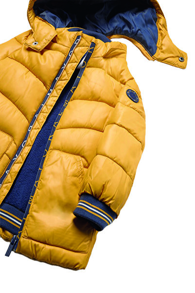 MAYORAL Parlak Sari Renkte Şi?şme Erkek Bebek Montu