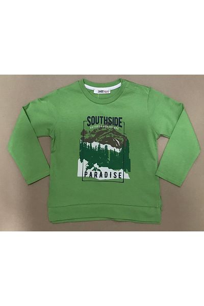 Çikoby Baby Boy Green T-Shirt