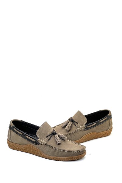 grado Men's Loafer 4520 - Casual Leather, Sand Color