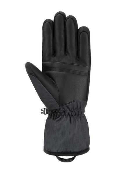 Reusch Snow King Black-Red Ski Gloves
