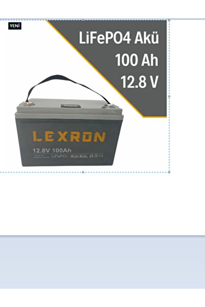 Lexron 100AH 12.8V LİTYUM AKÜ