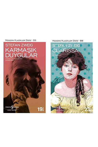 TÜRKİYE İŞ BANKASI KÜLTÜR YAYINLARI Stefan Zweig - Karmaşık Duygular - Clarissa