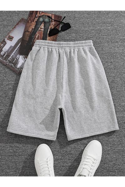 Revasser Unisex Γυναικεία/Ανδρικά πολύχρωμα κοντό χτενισμένα βαμβακερά σορτς YO Custom Printed