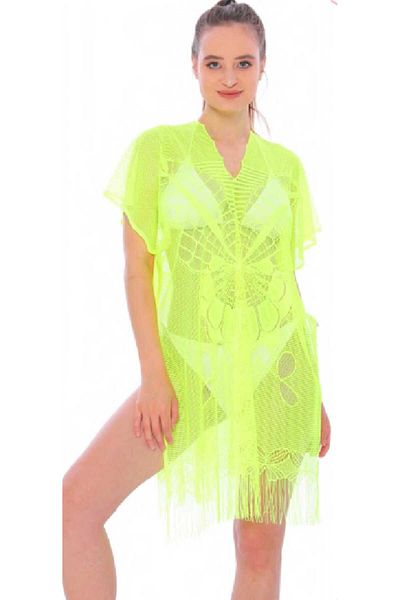 mikam BEACH DRESS BUTTERFLY PATTERNED FLASHING PAREO