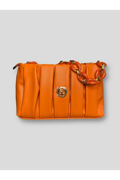 Levidor Women's Bag Shoulder Strap Quality Orange Shoulder Bag