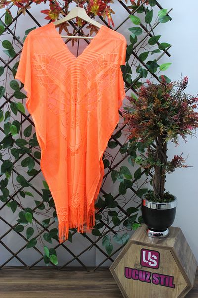 mikam BEACH DRESS BUTTERFLY PATTERNED FLASHING PAREO