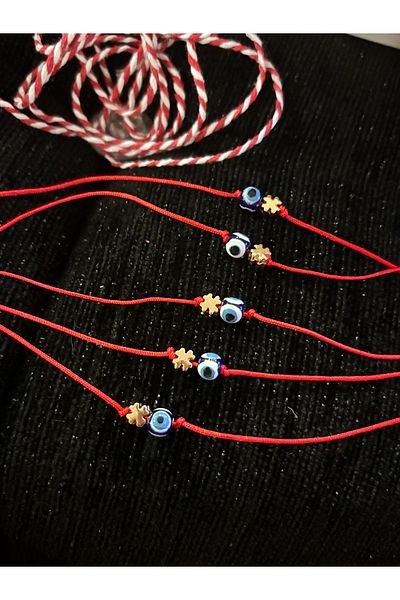 Ben Aleina 5-piece marteniçka bracelet and clover bracelet