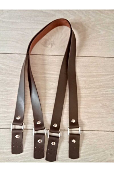 hobi duragı LİKYA APARATLI DÜZ TOZ DERİ ÇİFTLİ ÇANTA SAPI